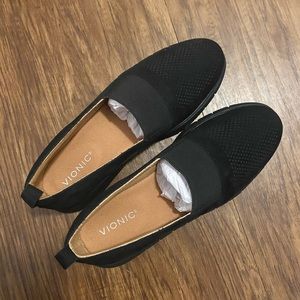 NEW Vionic Roxan Black Shoes - Size 9W